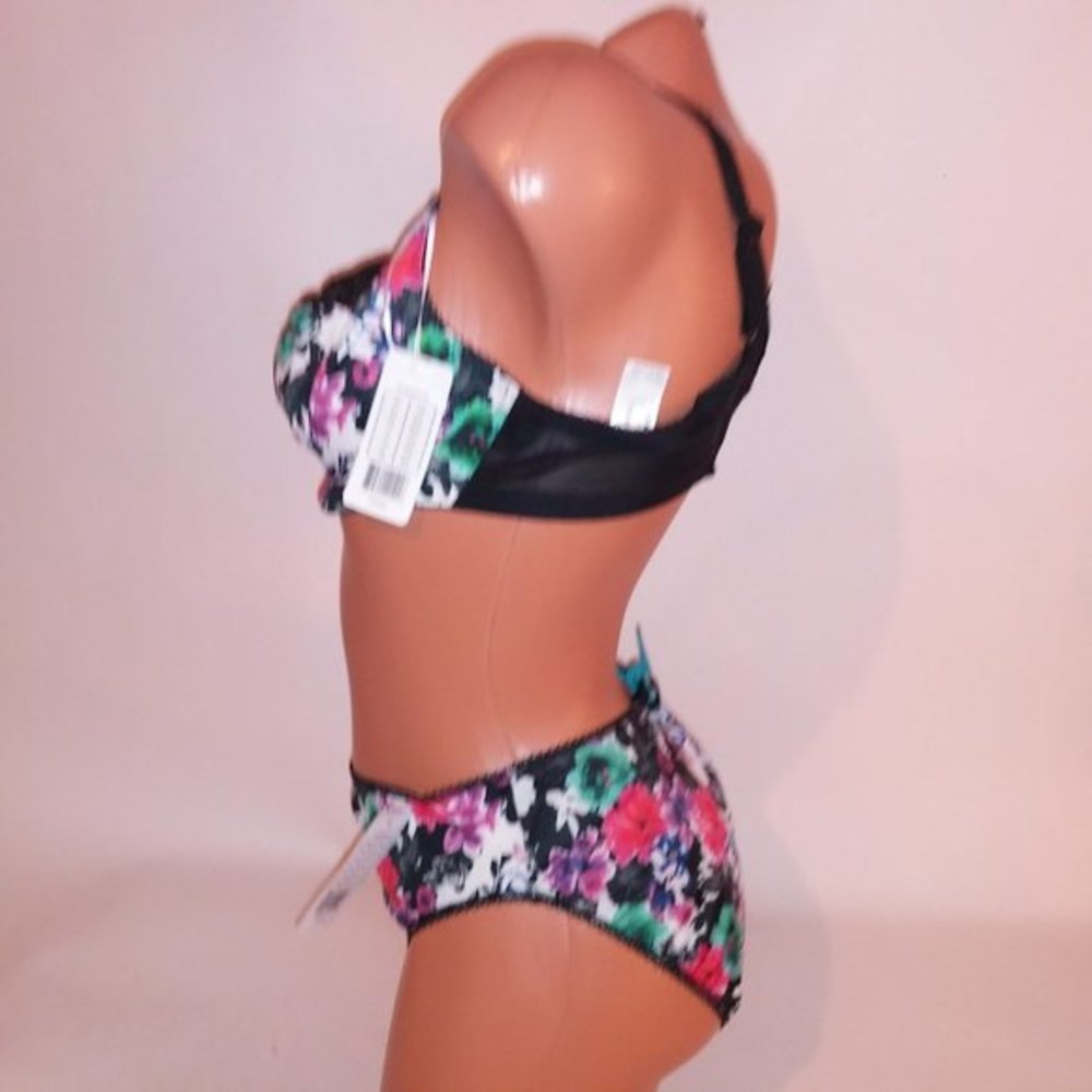 NWT - Elomi Bra‎ Set - 40D / XXL Panty - Picture 7 of 12